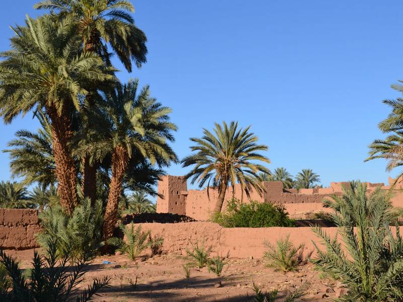 Kasbas en el sur de Marruecos
