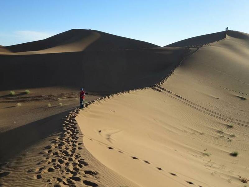 El desierto marroquí