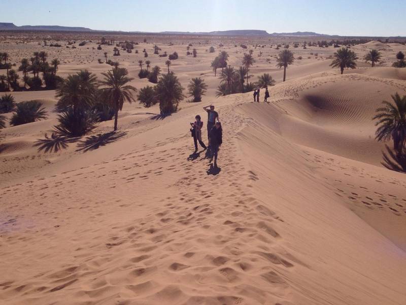 El desierto marroquí