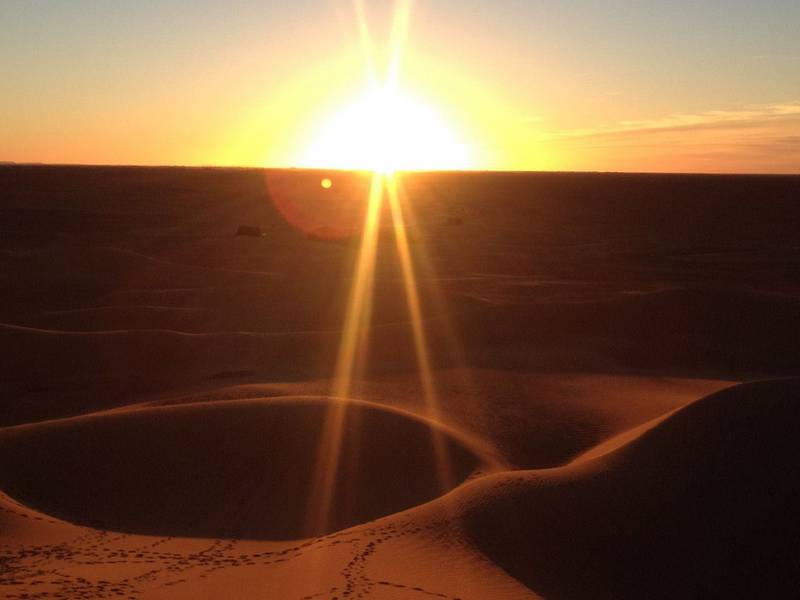 El desert marroquí