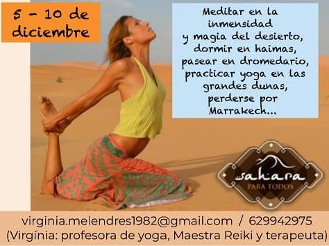 Yoga en el desierto