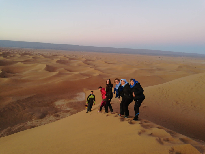 En el desierto por fin de año