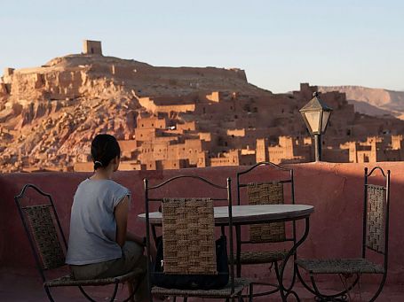 Vistas a la Kasba Ait Benhaddou