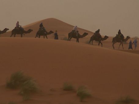 Paseo en Merzouga